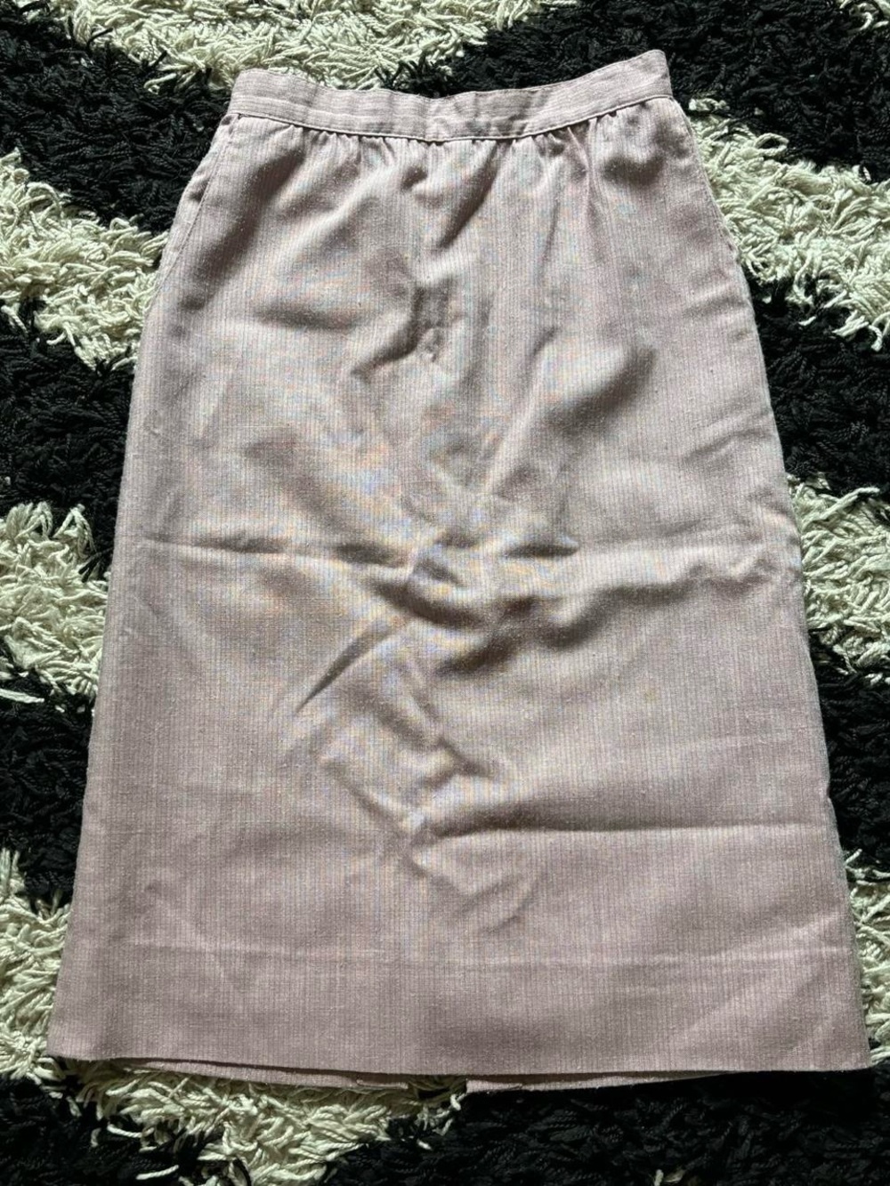 Vintage 90’s Dusty Pink Midi Pencil Skirt Women’s 24W